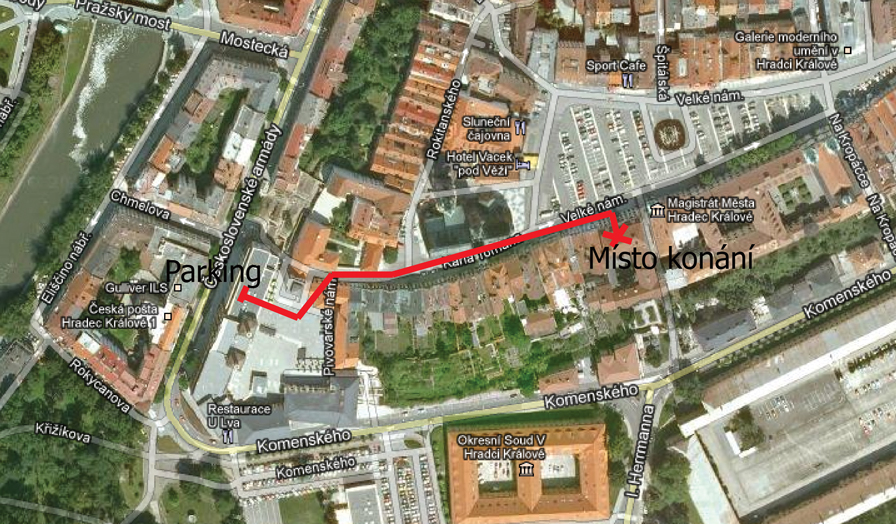orientacni mapa